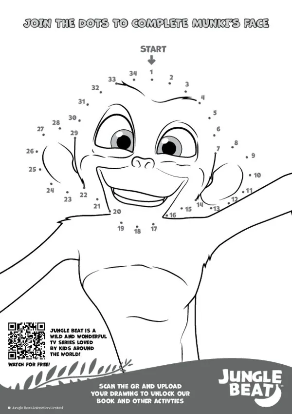 Complete Munki's face